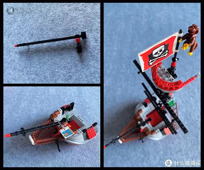 乐高小小追绝日记 篇二十八：LEGO 7075 红胡子船长的海盗船