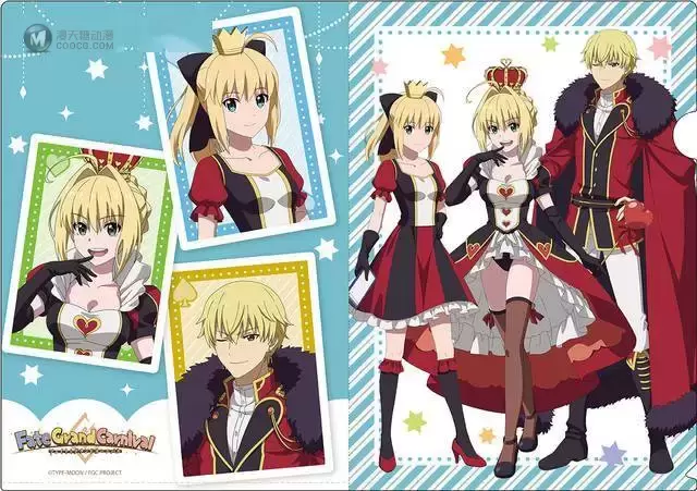 「Fate/Grand 嘉年华」×「THEキャラCAF」联动宣传图公开