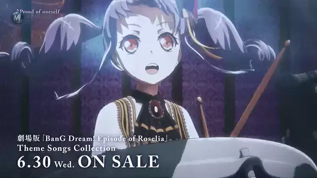 剧场版动画「BanG Dream! Episode of Roselia」主题曲集CM公布