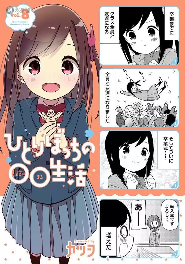 漫画「一个人的○○小日子」第8卷封面公开