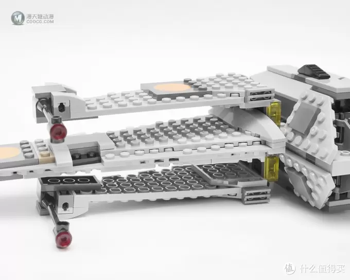 丑的有格调有价值，还很强大—LEGO 乐高 星球大战系列 75050 B翼战机