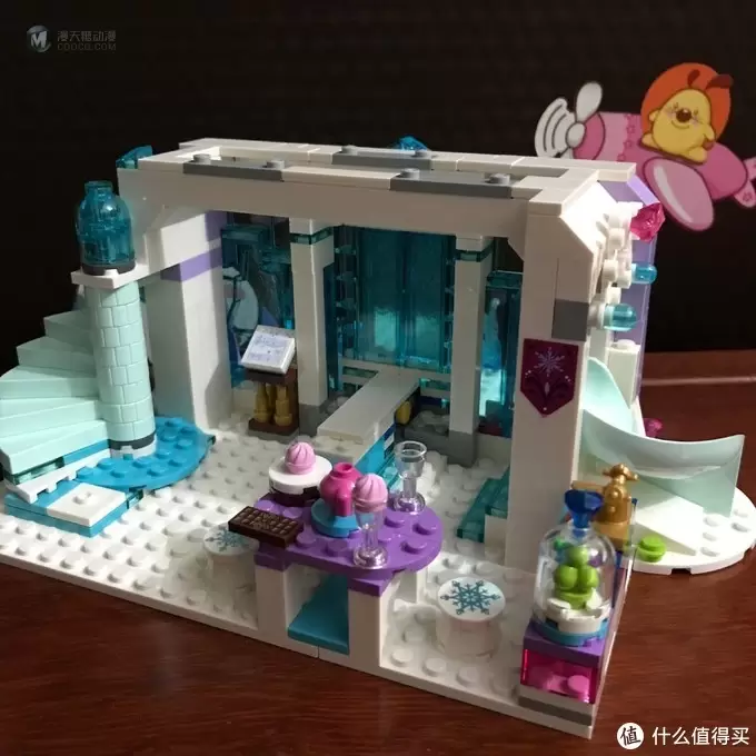 #原创新人#LEGO 乐高 41148 艾莎的魔法冰雪城堡 晒单