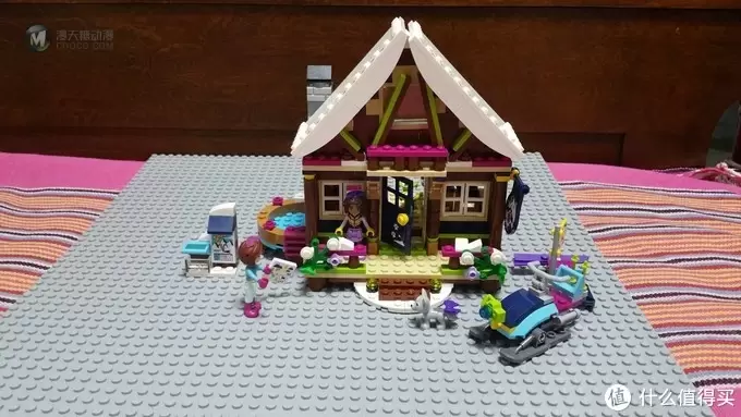 LEGO 乐高 Friends 好朋友系列 41323 滑雪度假村木屋