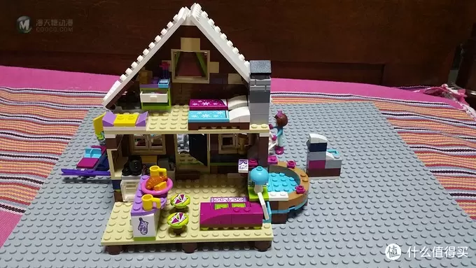 LEGO 乐高 Friends 好朋友系列 41323 滑雪度假村木屋