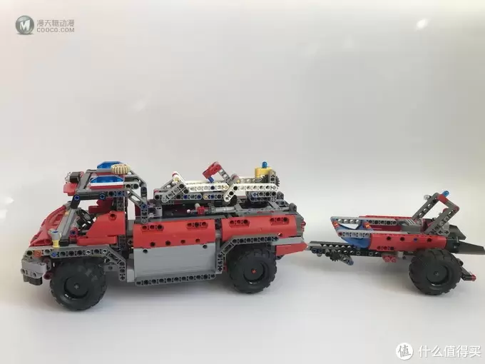 乐高还能这么拼： 复刻 LEGO 乐高 科技 42068 B模式 消防救援车