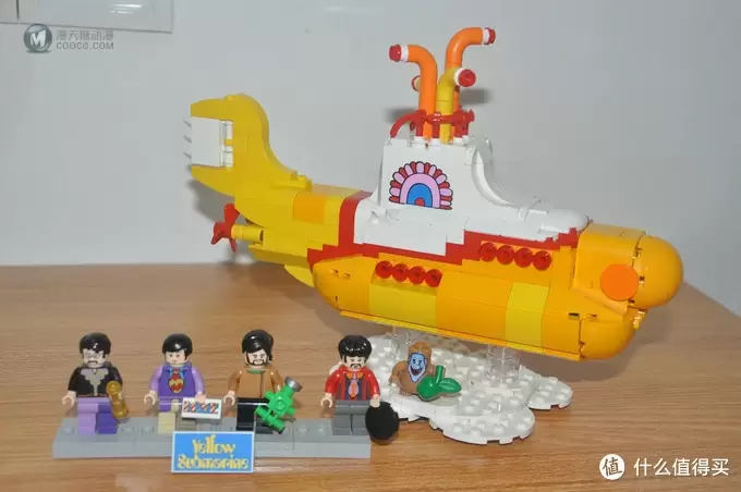 单反毁一生，LEGO穷三代 篇九十：LEGO 乐高 Ideas 创意系列 21306 披头士黄色潜水艇