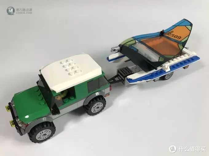 LEGO 乐高 拼拼乐 2017 城市系列 60149 双体帆板及拖车