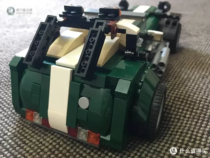 我的LEGO MOC 篇一：10242 MINI Cooper的B模式敞篷跑车