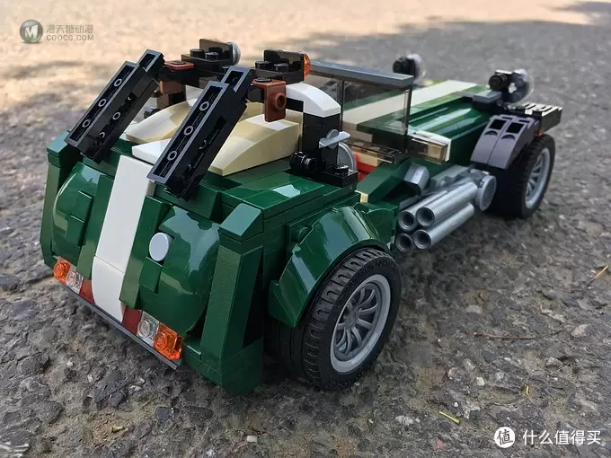 我的LEGO MOC 篇一：10242 MINI Cooper的B模式敞篷跑车