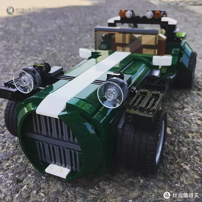 我的LEGO MOC 篇一：10242 MINI Cooper的B模式敞篷跑车