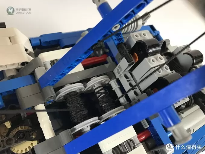 遥控乐高拼拼乐：LEGO 乐高 遥控改 42042 履带式起重机