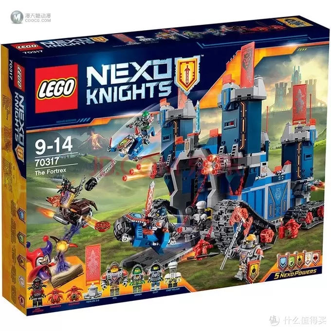 极客Fly 系列评测 篇一：LEGO 乐高 NEXO KNIGHTS未来骑士团 -- 正义与邪恶，闪耀的骑士精神