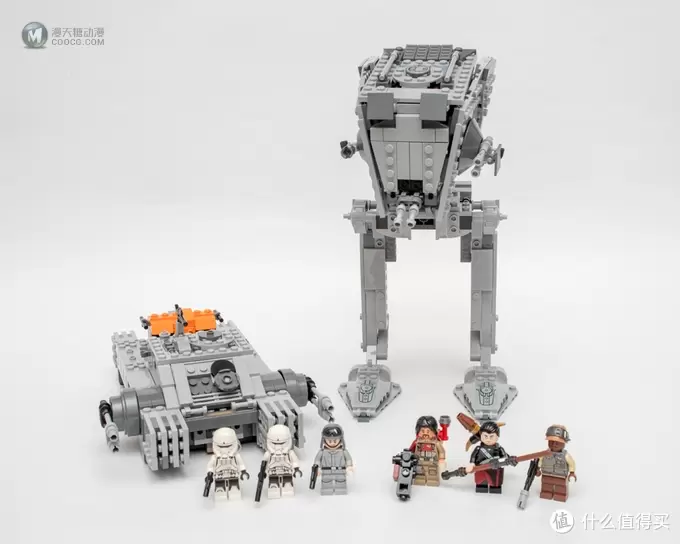 #本站首晒# 丹哥和姜导的真爱：LEGO 乐高 星球大战 75152 帝国悬浮坦克 & 75153 AT-ST 联合评测