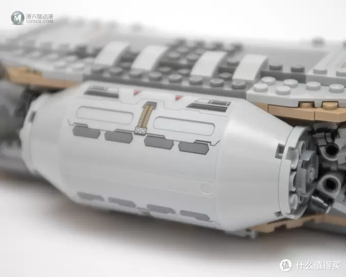 #本站首晒#拼拼凑凑却有不一样的感觉——LEGO 乐高 星战系列 75140 抵抗军突击队运输船