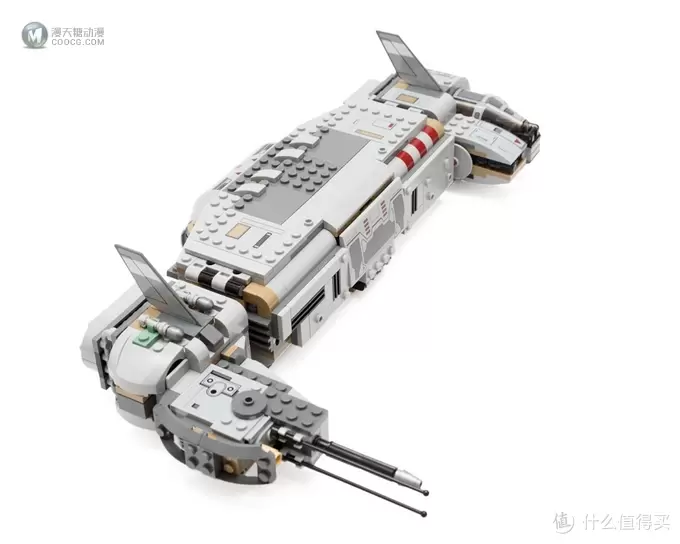 #本站首晒#拼拼凑凑却有不一样的感觉——LEGO 乐高 星战系列 75140 抵抗军突击队运输船