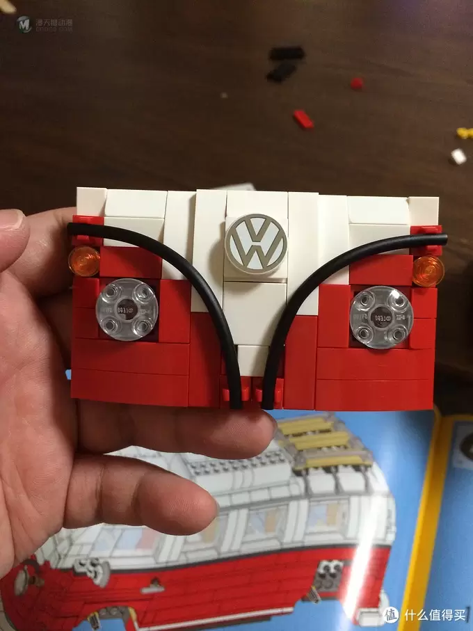 我的第一台大众：LEGO 10220 Volkswagen 大众T1 野营车