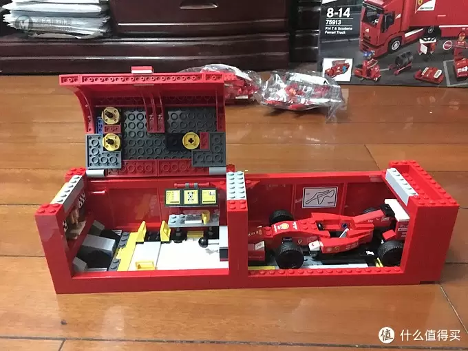 我的积木 篇三：LEGO 乐高 超级赛车系列 75913 F14 T 和 Scuderia 法拉利卡车