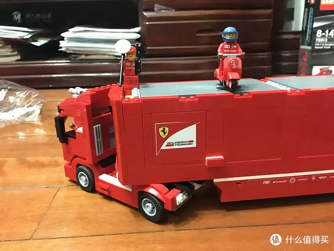 我的积木 篇三：LEGO 乐高 超级赛车系列 75913 F14 T 和 Scuderia 法拉利卡车