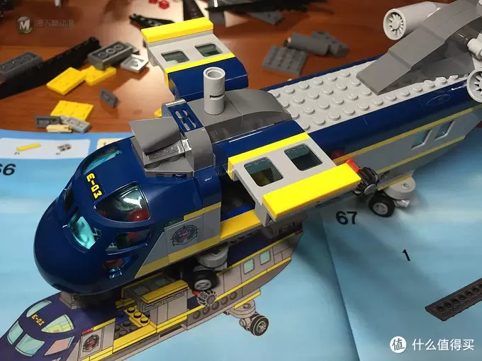 LEGO 乐高 60093 深海探险直升机-让我们一起探索海底世界的秘密