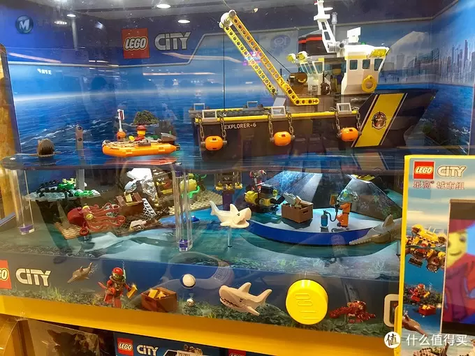 LEGO 乐高 60093 深海探险直升机-让我们一起探索海底世界的秘密