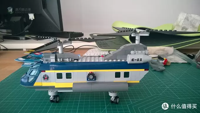 下五洋捉鳖—LEGO 60093深海直升机