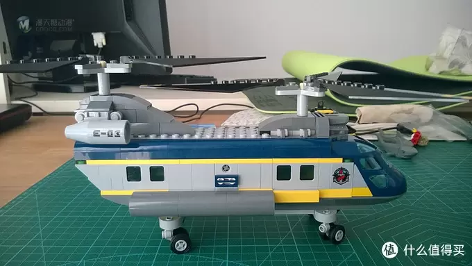 下五洋捉鳖—LEGO 60093深海直升机