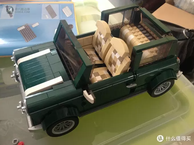 lego-四轮车系列 篇一：LEGO 乐高 创意组 Mini Cooper Mk VII 10242