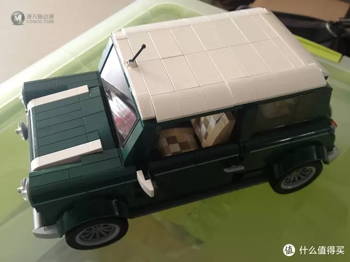 lego-四轮车系列 篇一：LEGO 乐高 创意组 Mini Cooper Mk VII 10242