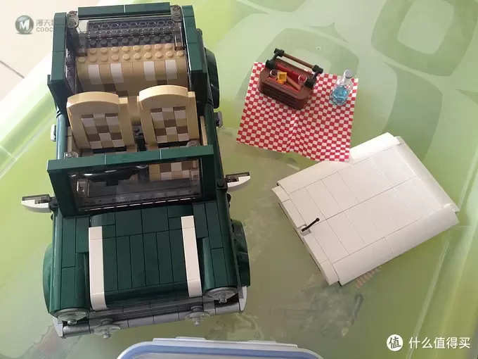 lego-四轮车系列 篇一：LEGO 乐高 创意组 Mini Cooper Mk VII 10242