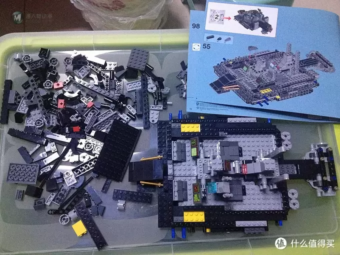 lego-四轮车系列 篇二：LEGO 乐高 超级英雄系列 The Tumbler 蝙蝠侠 蝙蝠战车 76023