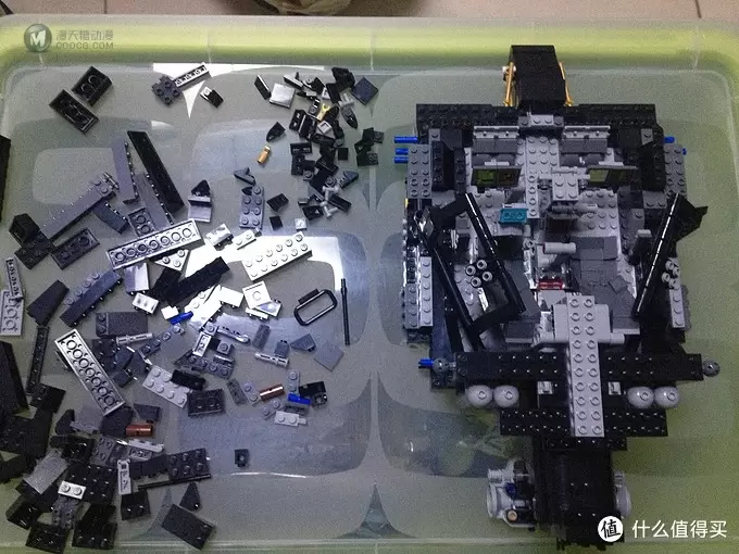 lego-四轮车系列 篇二：LEGO 乐高 超级英雄系列 The Tumbler 蝙蝠侠 蝙蝠战车 76023