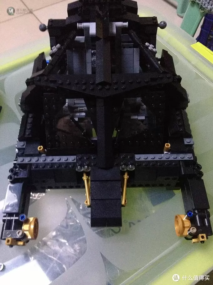 lego-四轮车系列 篇二：LEGO 乐高 超级英雄系列 The Tumbler 蝙蝠侠 蝙蝠战车 76023