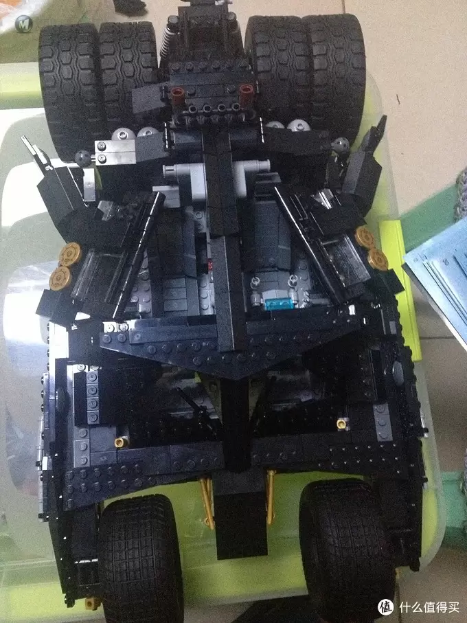 lego-四轮车系列 篇二：LEGO 乐高 超级英雄系列 The Tumbler 蝙蝠侠 蝙蝠战车 76023