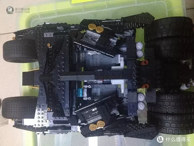 lego-四轮车系列 篇二：LEGO 乐高 超级英雄系列 The Tumbler 蝙蝠侠 蝙蝠战车 76023