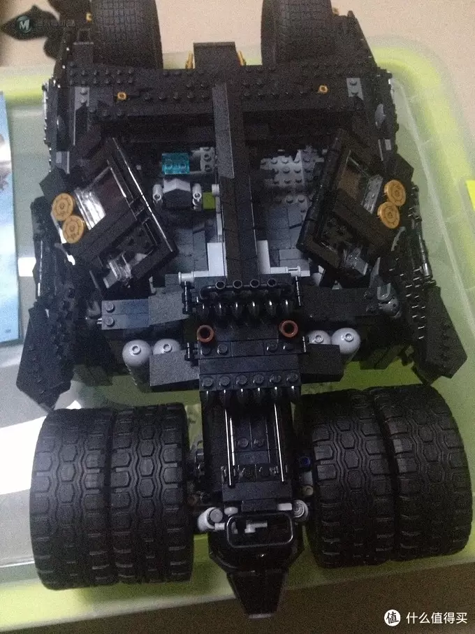 lego-四轮车系列 篇二：LEGO 乐高 超级英雄系列 The Tumbler 蝙蝠侠 蝙蝠战车 76023