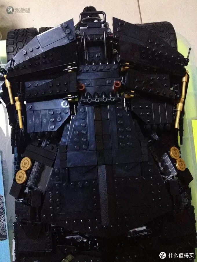 lego-四轮车系列 篇二：LEGO 乐高 超级英雄系列 The Tumbler 蝙蝠侠 蝙蝠战车 76023