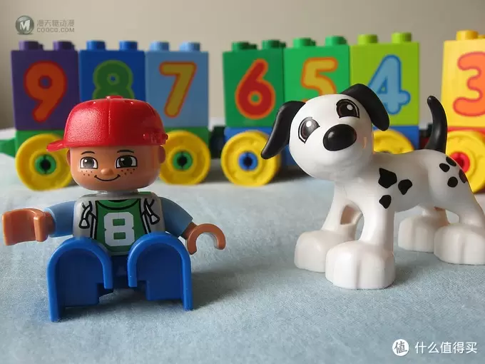 小LD喜欢的拼插玩具 篇二：开着火车去远方！ LEGO 乐高 duplo 得宝系列 数字火车 10558