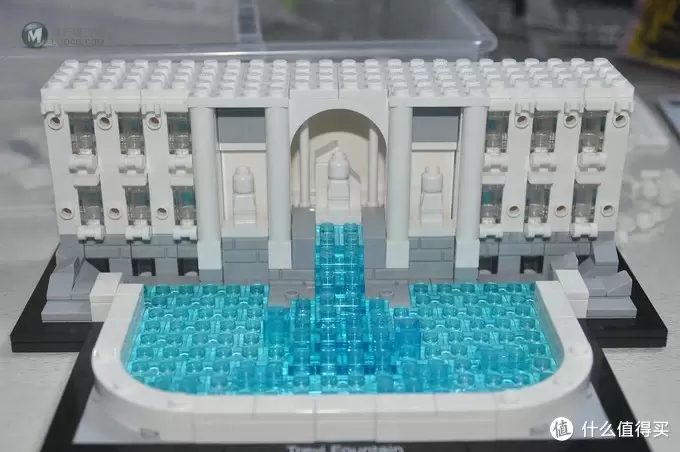 单反毁一生，LEGO穷三代 篇三十四：LEGO 21020 建筑系列Trevi Fountain罗马许愿池