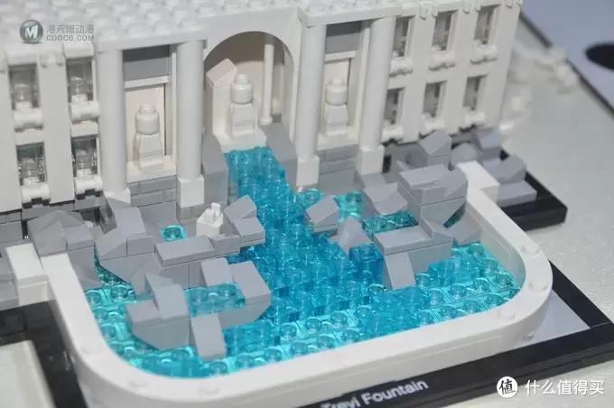 单反毁一生，LEGO穷三代 篇三十四：LEGO 21020 建筑系列Trevi Fountain罗马许愿池