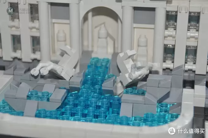 单反毁一生，LEGO穷三代 篇三十四：LEGO 21020 建筑系列Trevi Fountain罗马许愿池