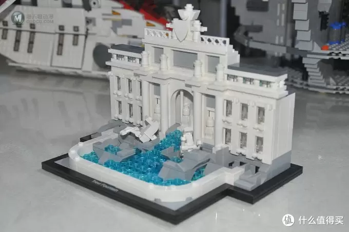 单反毁一生，LEGO穷三代 篇三十四：LEGO 21020 建筑系列Trevi Fountain罗马许愿池