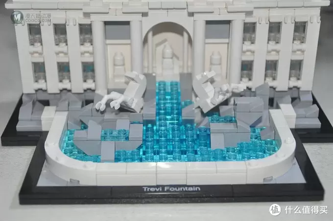 单反毁一生，LEGO穷三代 篇三十四：LEGO 21020 建筑系列Trevi Fountain罗马许愿池