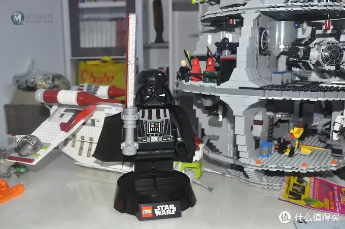 单反毁一生，LEGO穷三代 篇三十五：LEGO Star Wars Darth Vader Desk Lamp 乐高达斯维达台灯