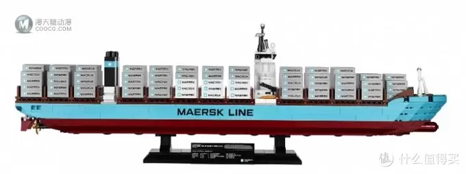 乐高中毒首弹：LEGO MAERSK 马士基集装箱船 10155