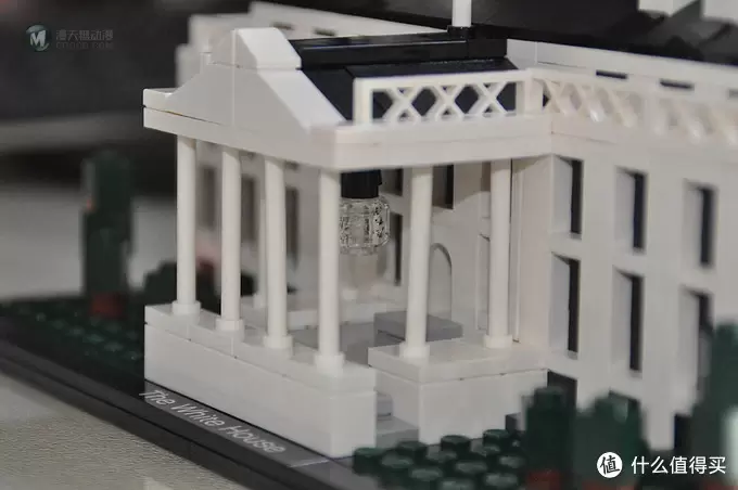 单反毁一生，LEGO穷三代 篇十五：LEGO 乐高 建筑系列 21006 白宫