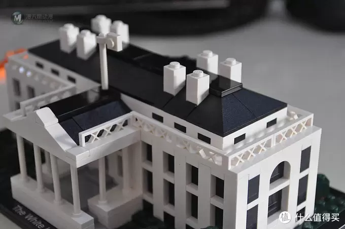 单反毁一生，LEGO穷三代 篇十五：LEGO 乐高 建筑系列 21006 白宫