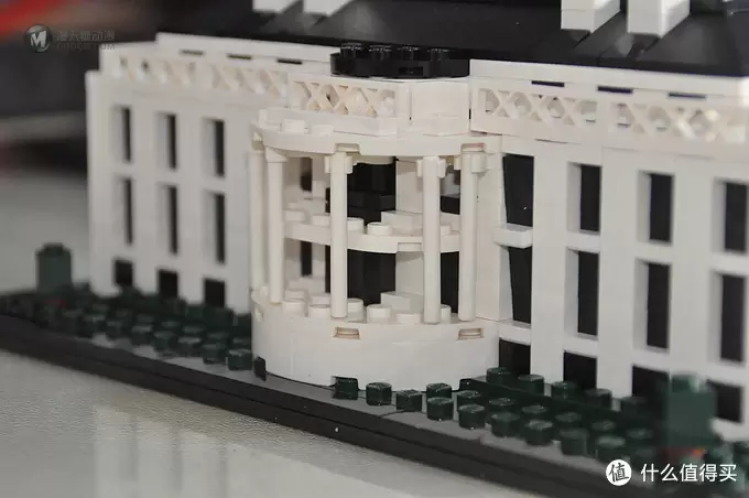 单反毁一生，LEGO穷三代 篇十五：LEGO 乐高 建筑系列 21006 白宫
