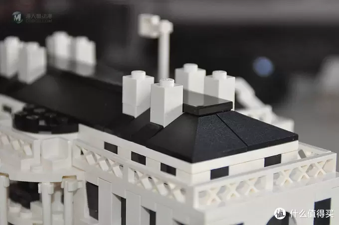 单反毁一生，LEGO穷三代 篇十五：LEGO 乐高 建筑系列 21006 白宫