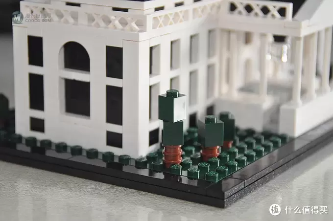 单反毁一生，LEGO穷三代 篇十五：LEGO 乐高 建筑系列 21006 白宫