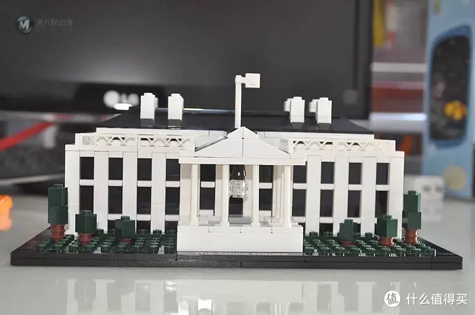 单反毁一生，LEGO穷三代 篇十五：LEGO 乐高 建筑系列 21006 白宫